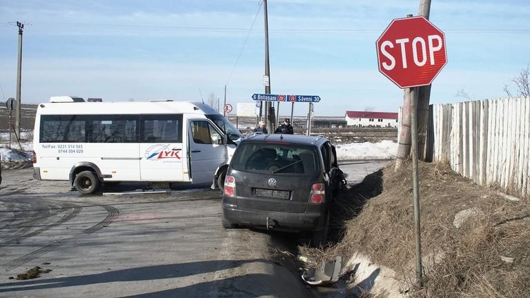 Tragedie într-o intersecţie capcană