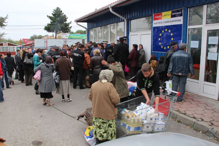 Primării rămase cu alimente de la Uniunea Europeană