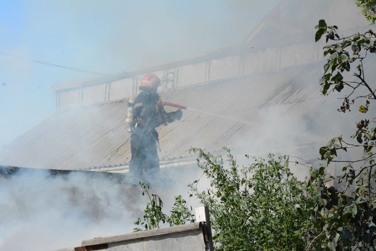 Incendiu de proporţii la Secţia ATI de la Spitalul de Boli Infecțioase Constanța