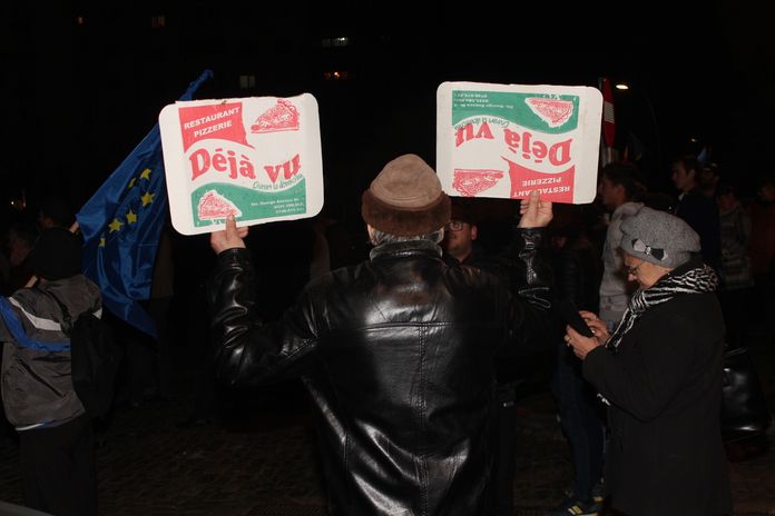 blitz ciprian de la pizza la protest