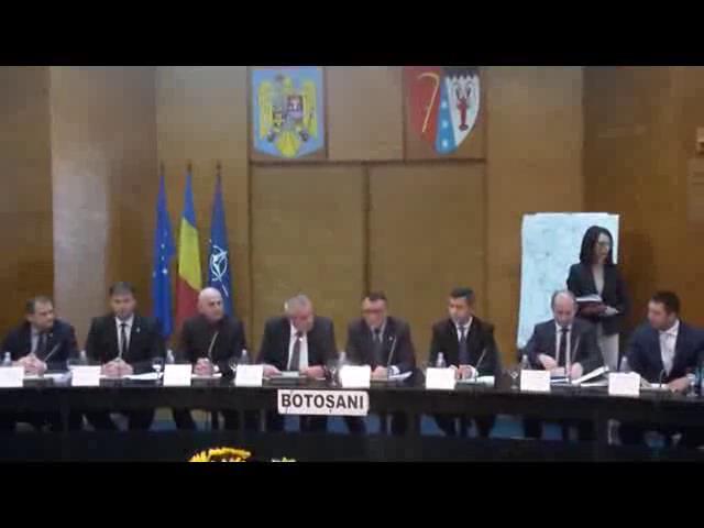 Preşedintele Macaleţi când are emoţii schimbă primarul la Botoşani.
