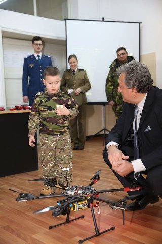 Sublocotenent al Armatei Române, la cinci ani