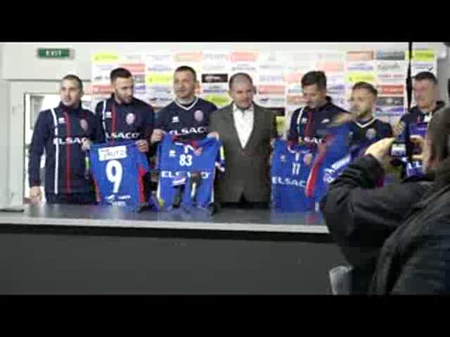 FC Botoşani şi-a prezentat noile achiziţii