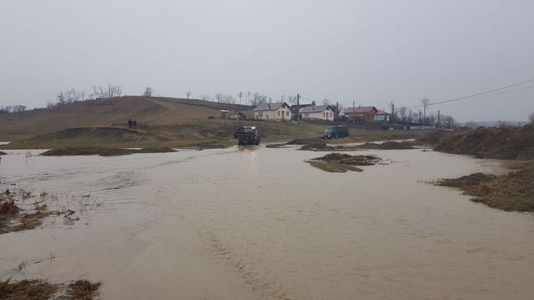 Alertă de inundații pentru județul Botoșani