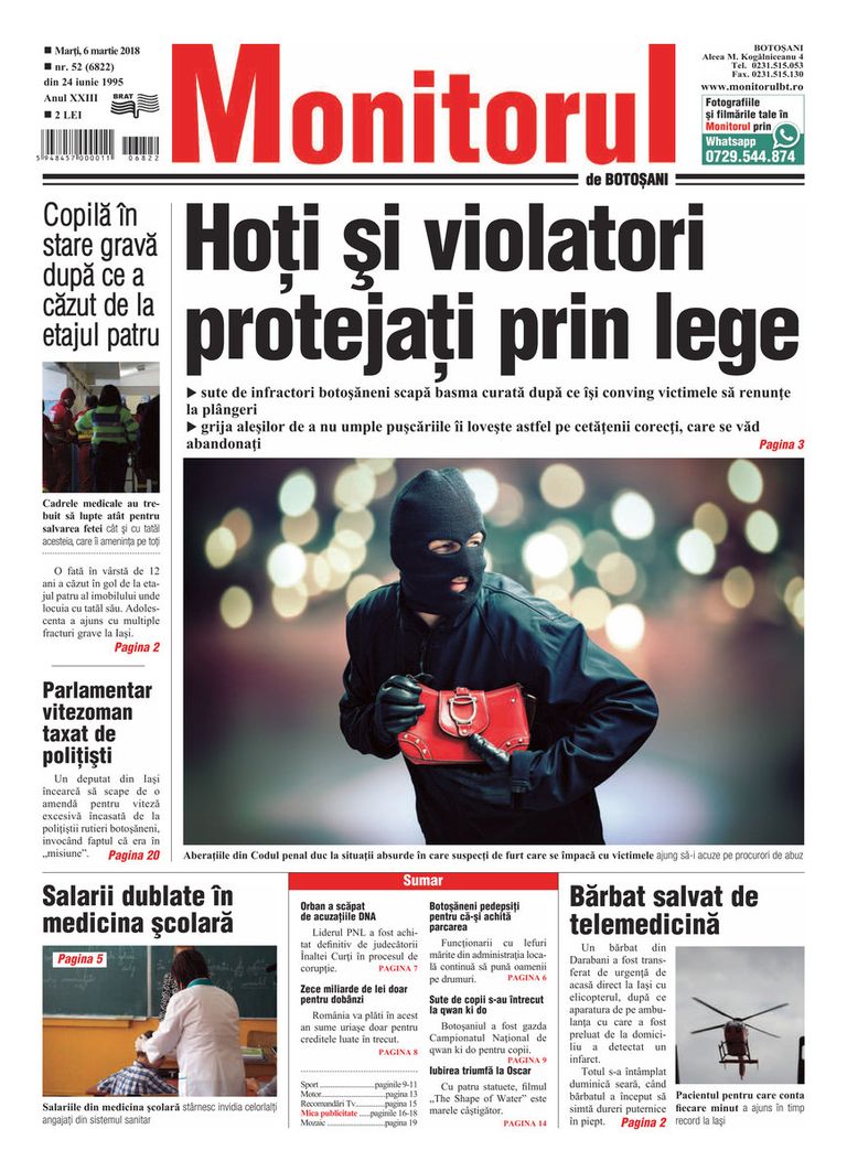 Hoţi şi violatori protejaţi prin lege