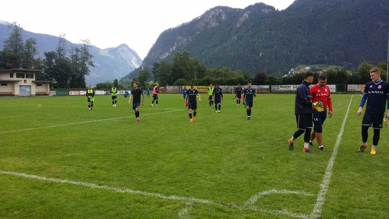 FC Botoșani a făcut astăzi primul antrenament în Austria