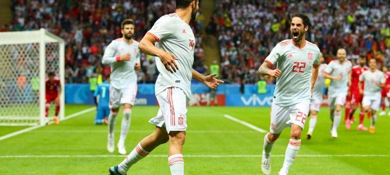 Spania în grafic la Mondial după victoria cu Iran