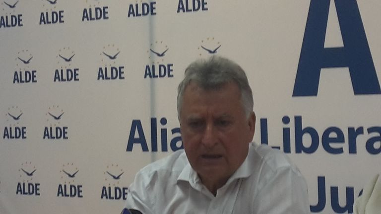 Fostul preşedinte al CJ, Mihai Ţâbuleac a intrat în ALDE (VIDEO)