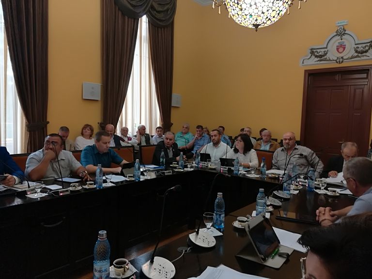 Şedinţă extraordinară a Consiliului Municipal Botoşani