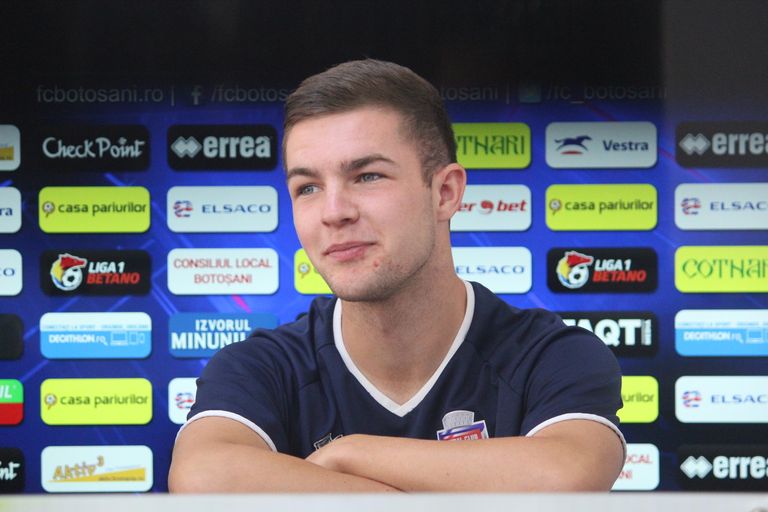 Alexandru Piftor: „Nu am emoții și sunt pregătit să joc cu FCSB!” (video)