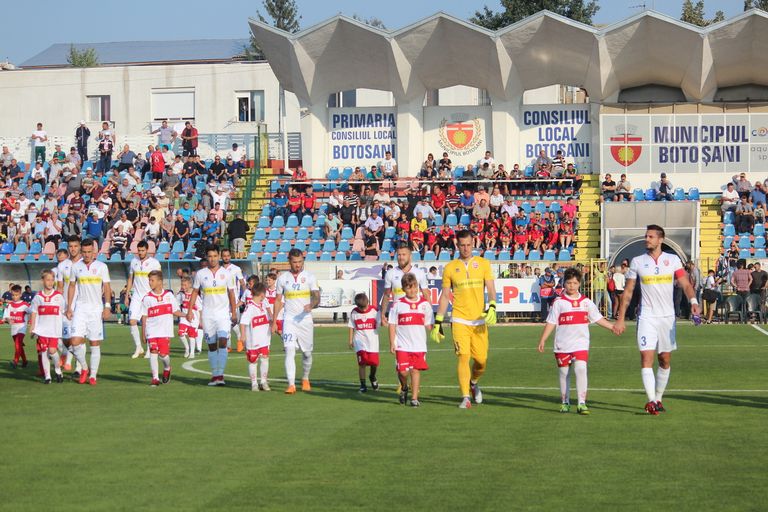 FC Botoșani pe locul 8 la startul etapei a XIII-a a Ligii I!
