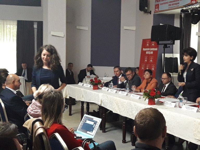 Deputatul Mihaela Huncă făcută „trădătoare” de un coleg parlamentar