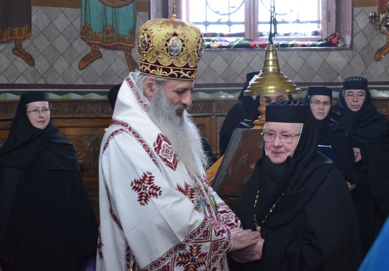 Sărbătoare la Mănăstirea Vorona: Maica Teofana Scântei, 91 de ani de viață și 56 de ani în fruntea obștii monahale
