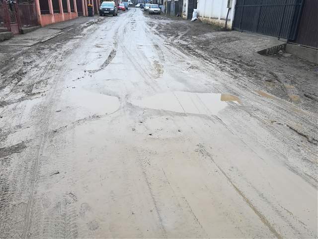 Nemulţumiri de la starea străzilor din municipiul Botoşani