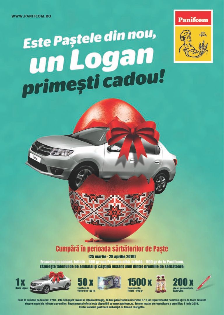 ”Este Paștele din nou, un Logan primești cadou!”