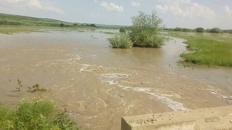 Risc de inundații pe râurile Jijia și Siret
