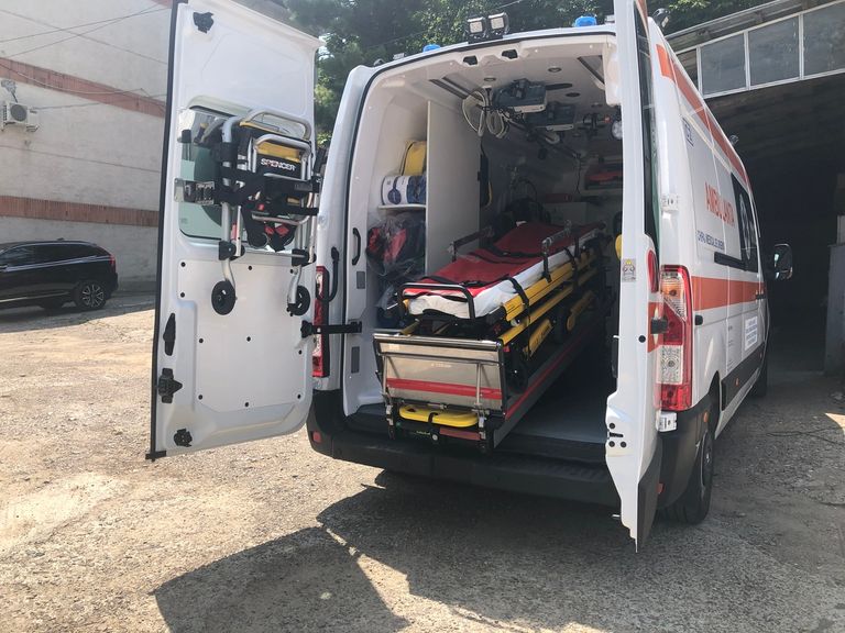Ambulanță ultramodernă folosită doar vara