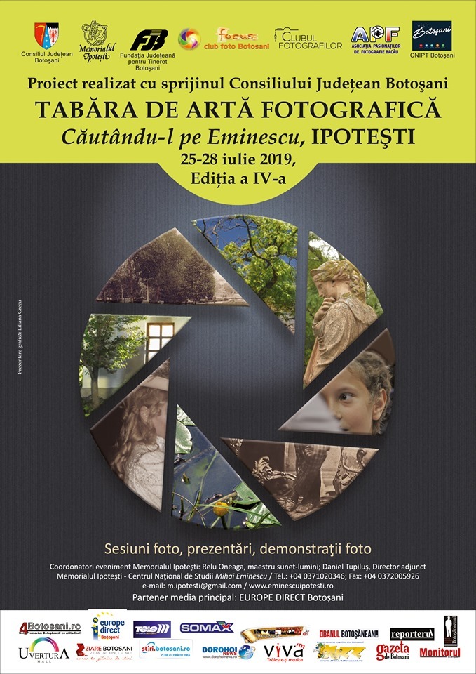 O nouă ediţie a Taberei de artă fotografică, la Ipoteşti