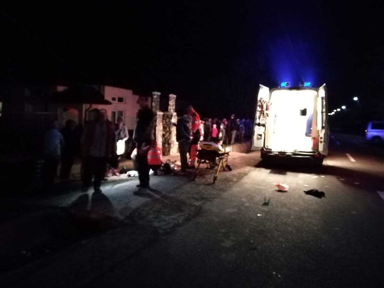 Accident cumplit la Sarafinești provocat de un polițist