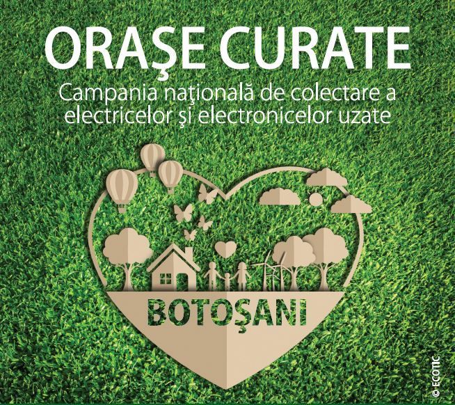 O nouă campanie de colectare a DEEE-urilor, în municipiul Botoşani