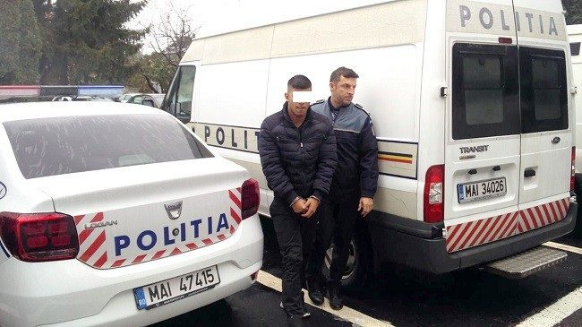 Hoț căutat de italieni prins la Botoșani. Suspectul a fost dus în fața procurorilor de la Curtea de Apel Suceava