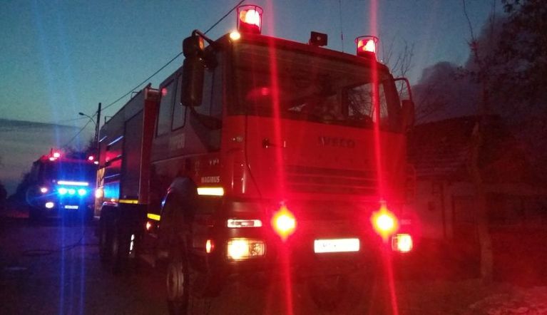 Incendiu la Spitalul de Psihiatrie din Cavnic. 71 de pacienți au fost evacuați