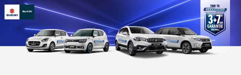 Suzuki își extinde gama de modele hibrid si devine primul producator care comercializeaza doar modele hibrid 12V si 48V. (P)