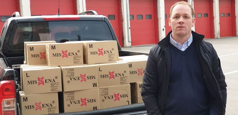 Vlad Plăcintă – Am donat 35.000 de mănuşi de unică folosinţă