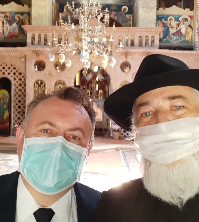 Ministrul Nelu Tătaru a vizitat Biserica „Sfântul Vasile cel Mare”