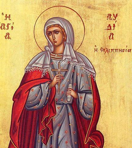 Astăzi – Sfânta Lidia, prima creştină din Europa