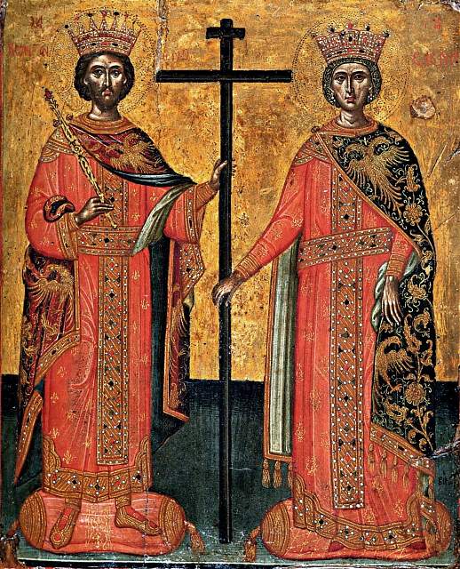 Astăzi – Sfinţii Mari Împăraţi şi întocmai cu Apostolii Constantin şi mama sa, Elena