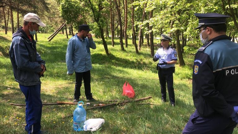 Zone de agremente păzite. Petrecăreți fugăriți cu poliția (VIDEO)