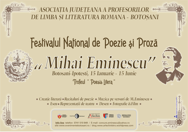 Pregătiri pentru Festivalul Naţional de Poezie şi Proză „Mihai Eminescu”