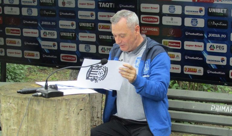Rednic continuă cu rivala FC Botoșani: „Sper să nu se mai ajungă ca antrenorul să împrumute clubul cu bani!”
