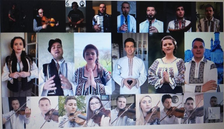 Proiect muzical de suflet – „Pe noi, românii, cântecul ne-a unit şi ne-a ajutat” (video)