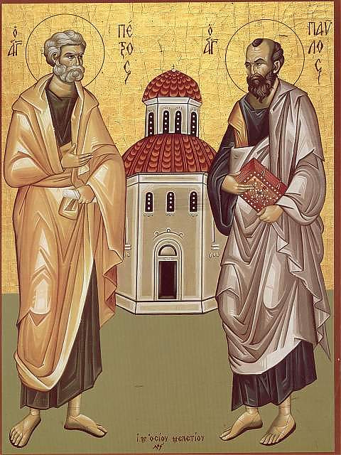 Astăzi – Sfinţii Apostoli Petru şi Pavel