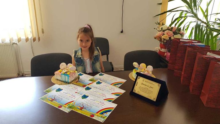 Copii premiați de comisarii de mediu (foto)