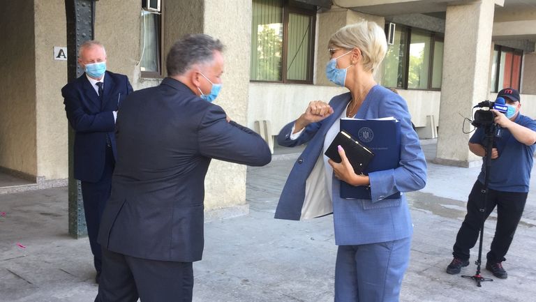 Vicepremierul Raluca Turcan a ajuns la Botosani (video)