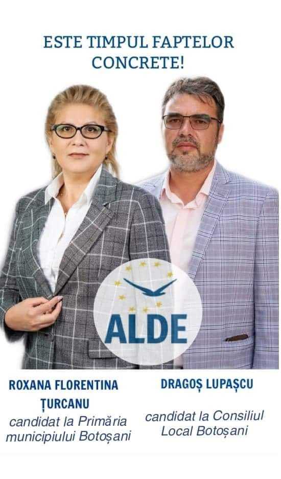 Comunicat ALDE Botoșani: ESTE TIMPUL FAPTELOR CONCRETE! ESTE TIMPUL ECHIPEI ALDE! DRAGOȘ LUPAȘCU, 44 de ani – JURIST