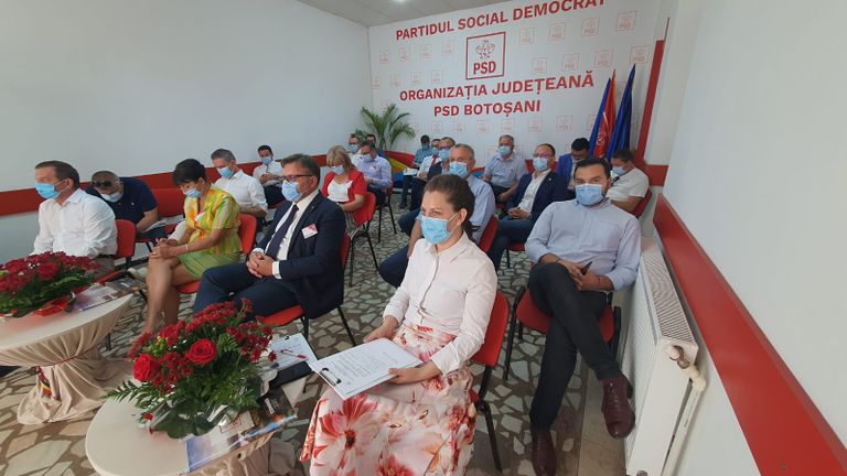 Zeci de pesediști botoșăneni își aleg șeful. Doina Federovici propusă vicepreședinte