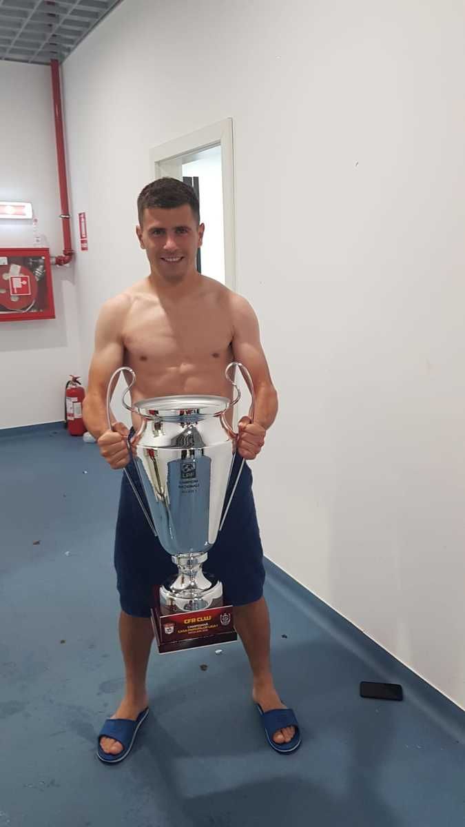 Mihai Bordeianu: „Nu voi uita prea curând acest campionat! Este un titlu deosebit! CFR Cluj este campioană pe merit!”