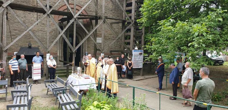 Au început lucrările la Biserica “Sfântul Gheorghe”