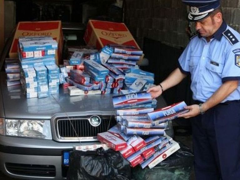 Afaceri cu țigări de contrabandă dejucate de polițiștii de la Economic