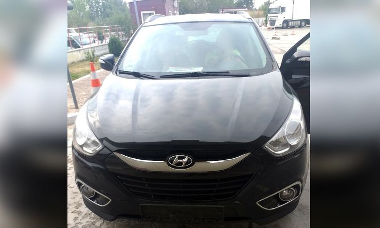 Hyundai radiat din circulație descoperit la frontieră