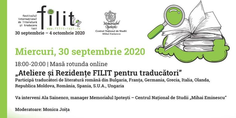 Mâine debutează o nouă ediţie a Festivalului FILIT