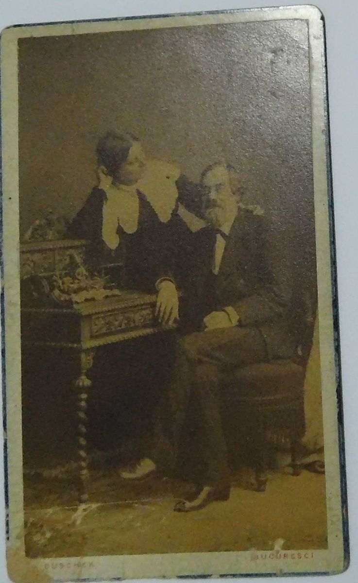 Din Patrimoniul Memorialului Ipotești – fotografia lui C.A. Rosetti și a soției sale Maria
