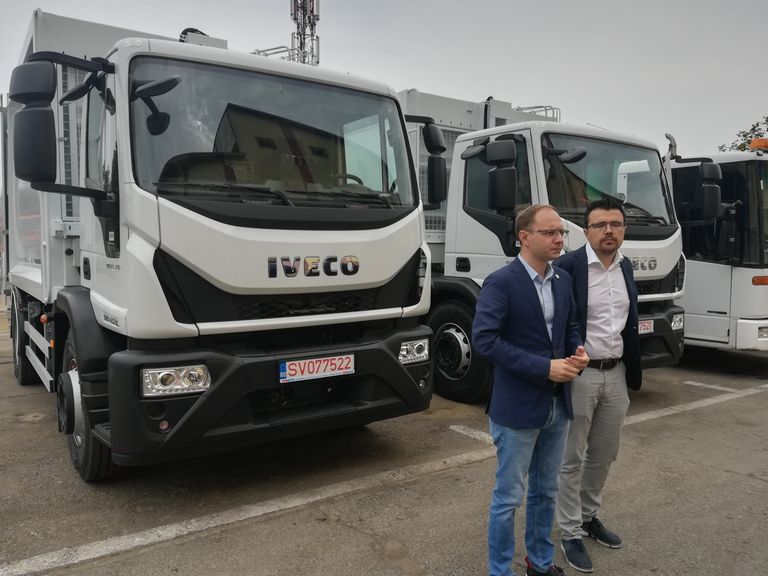 Urban Serv şi-a îmbunătăţit parcul auto (video)