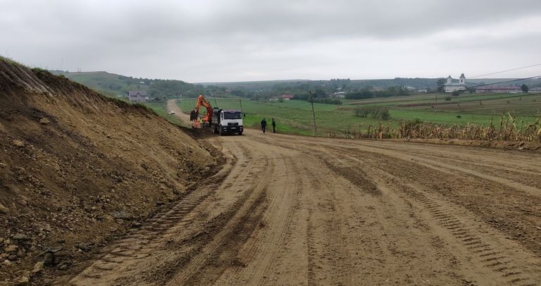 Au început lucrările la Corlăteni – Dimăcheni