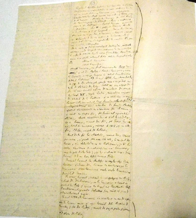 Din Patrimoniul Memorialului Ipotești – Scrisoare-autograf despre ziarul „Eminescu”  și nota biografică