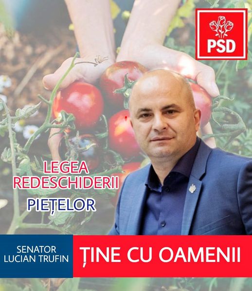 Comunicat PSD: “Domnilor liberali vă invit să faceți campanie electorală și în piețele agroalimentare – scuzați – pe lângă piețe că voi le-ați închis !”